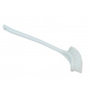 brosse wc coudé blanche 