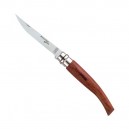 couteau opinel éffilé n° 10 lame inox manche bubinga