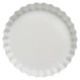 moule à tarte porcelaine blanc 24 cm 