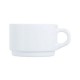 Tasse arcopal blanc empilable 14 cl