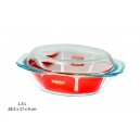 cocotte ovale verre mijotex 1.5 litre