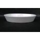 PLAT OVALE SABOT PORCELAINE BLANCHE N°8 DIORA SAMIE