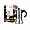 cafetière Italienne inox brossé 4 tasses IBILI