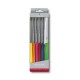 couteau de table Victorinox bout rond par 6 couleurs 