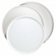 plat plat à tarte porcelaine blanche 35 cm