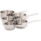 serie de 4 casseroles inox beka belvia