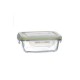 BOITE HERMETIQUE RECTANGLE EN VERRE 0.73L 17X13X7CM